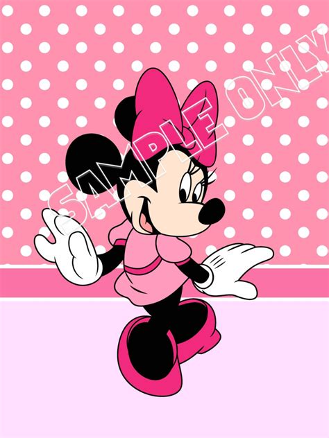 Minnie Mouse Pink Gallery X Wall Art Prints Etsy