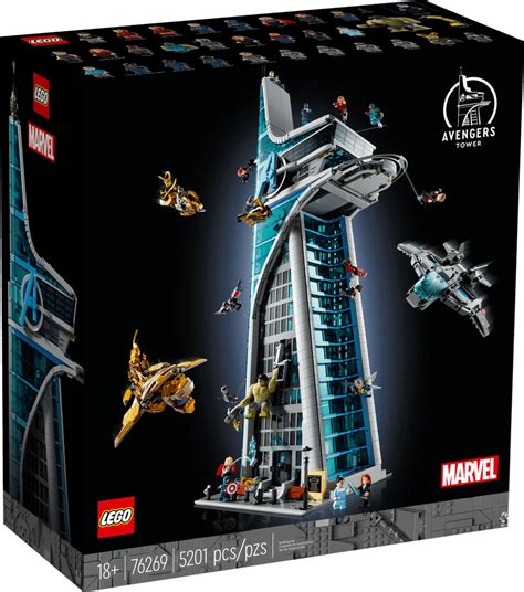 Lego Unveils Record Breaking Mcu Set With 5000 Pieces 22 Characters