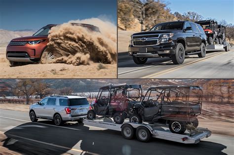 Best Suv For Towing Suvs And Crossovers That Tow At Least 7500 Pounds