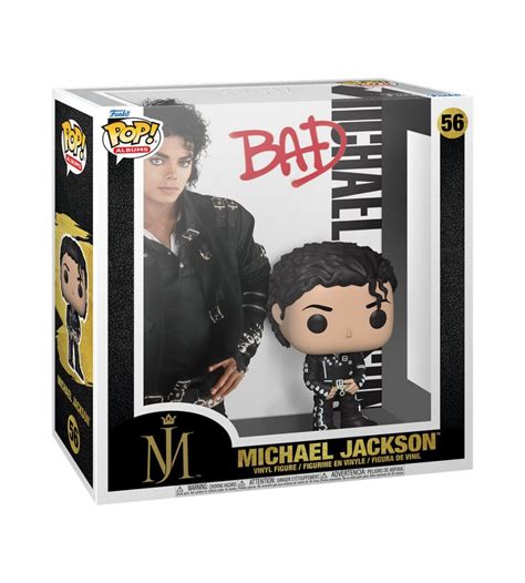 Michael Jackson Pop Albums Bad Vinyl Figure Visiontoys