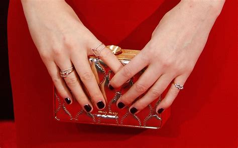 Celebrity Nails From Award Show Red Carpets 2015 Popsugar Beauty Its