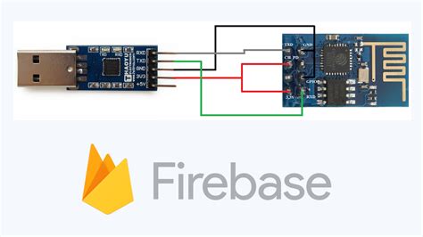 ESP8266 01 Connect With Firebase Database ESP 01 Module Hackanons