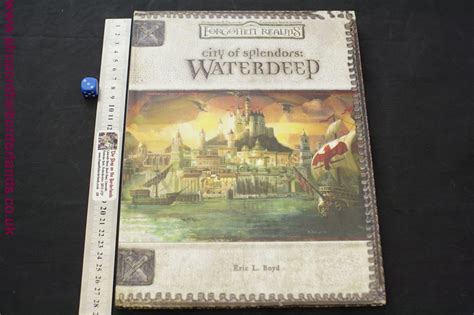City Of Splendors Waterdeep Hardback Forgotten Realms Supplement For