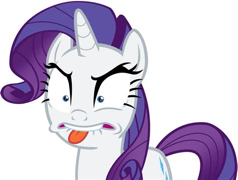 Rarity Sticking Her Tounge By Famousmari5 On Deviantart