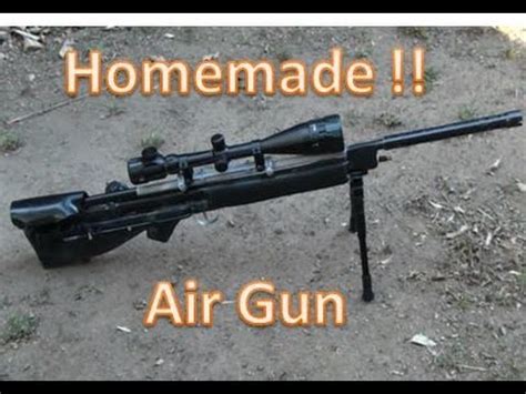 They can be, but there are some safety issues you certainly have to be aware of. HOMEMADE Air Power Sniper Rifle Basic Tutorial PVC Air gun ...