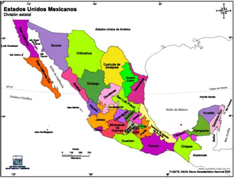 ¿cuáles Son Las Capitales De Las Entidades De México Geografía