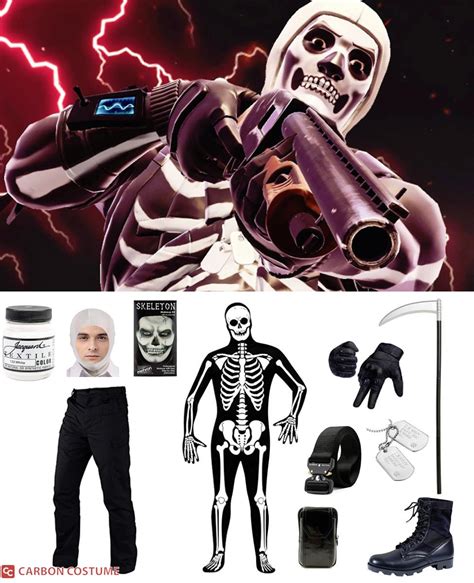 Skull Trooper From Fortnite Costume Carbon Costume Diy Dress Up My