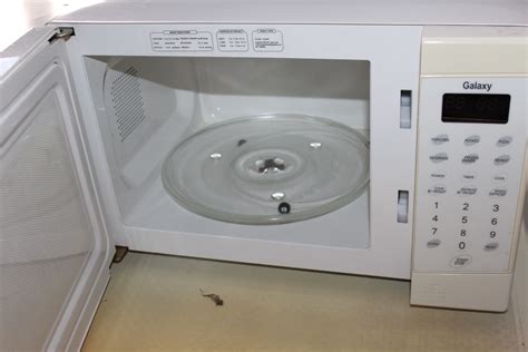 White Galaxy Microwave Big Valley Auction