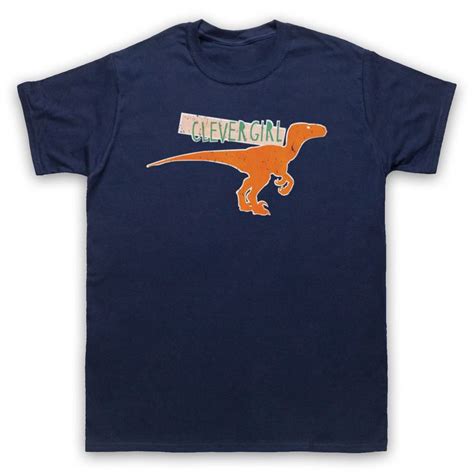 Clever Girl Velociraptor Unofficial Jurassic Park T Shirt Mens Ladies