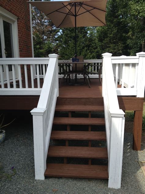 Vinylsafe® paint colors allow customers to paint vinyl exteriors with dark colors without concern that the vinyl. Deck- After Pressure wash and staining. by Fox Brothers ...