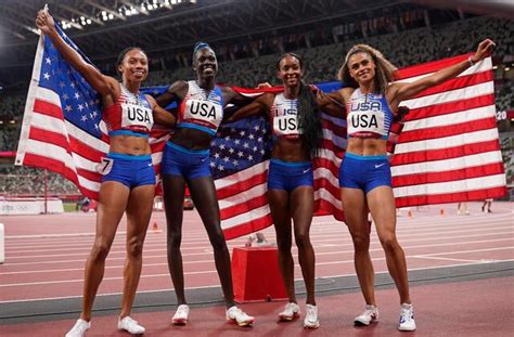 women send powerful message in olympic track and field sports news us news