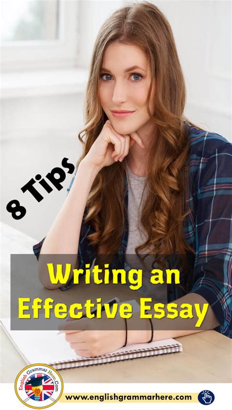 8 Tips On Writing An Effective Essay Writing Essay Tips English
