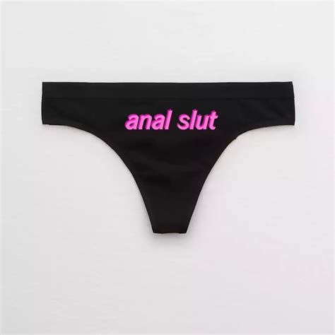 Anal Slut 2 Tone Pink Thong – Celestial Red Shop