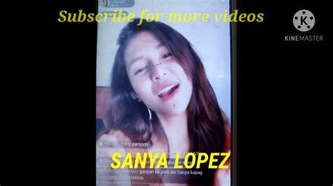 Pinay Celebrity Sanya Lopez In Bigo Live Youtube