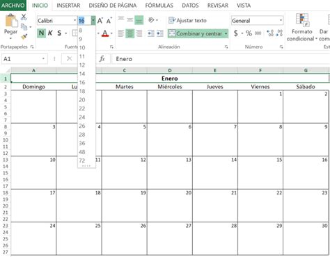 Plantilla Formato De Calendario En Excel Reverasite