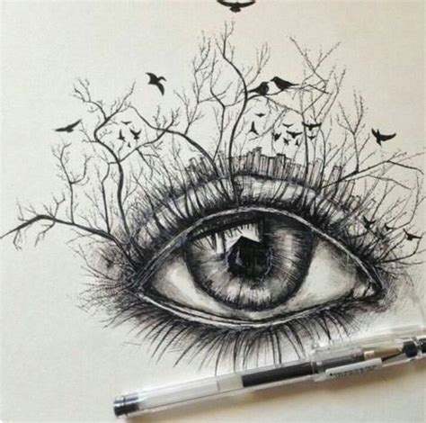 Creative Eye Drawing Eye Art Eye Drawing Art