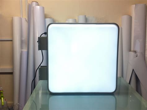 Download Pure Image » 55cm Square Projecting Light Box LED