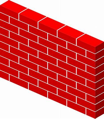 Wall Bricks Clip Clipart Vector Clker Royalty