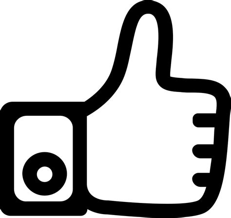 Hand With Thumbs Up Svg Png Icon Free Download 57179