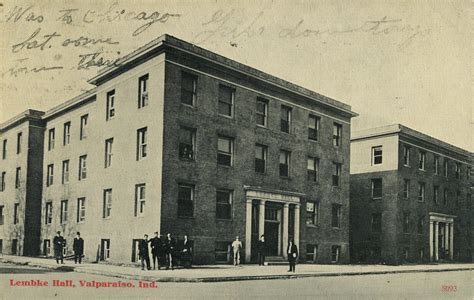 Lembke Hall At Valparaiso University Circa 1910 Valpara Flickr