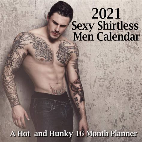 Buy 2021 Sexy Shirtless Men Hot And Hunky Guy Images 16 Month Wall