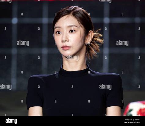 22 June 2022 Seoul South Korea Actress Lee Joo Bin Pose For