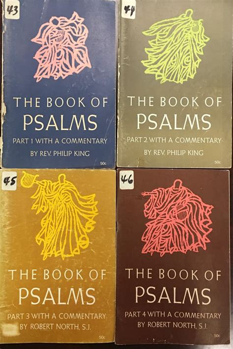 The Book Of Psalms With Commentary 4 Volume Set Parts 1 Thru 4