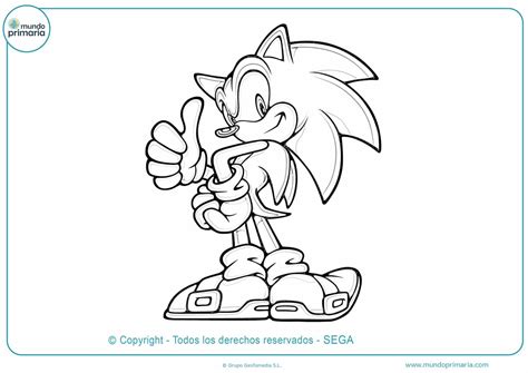 Libro De Colorear Sonic