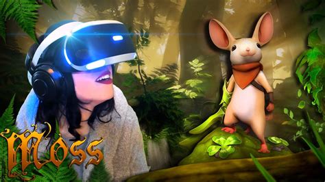 moss vr walkthrough part 1 let s do this tiny shiiieeettt youtube