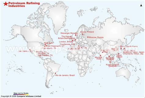Shell Refineries Us Map