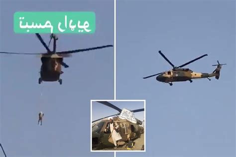 Shocking Video Shows Taliban ‘flying Captured 6m Us Black Hawk