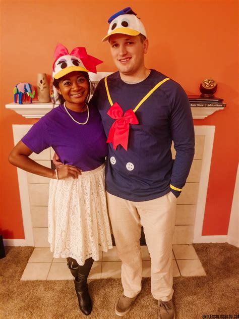 Why doesnt donald duck wear pants? DIY Donald Duck and Daisy Duck Couples Costume | Couples ...