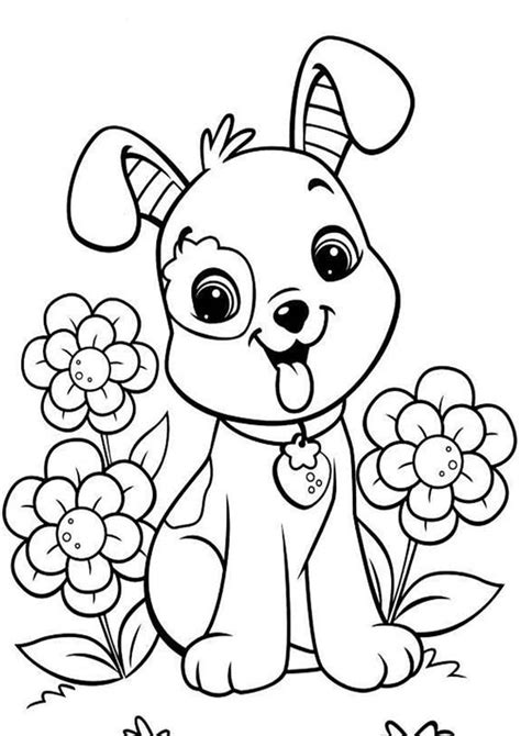 20 Free Printable Cute Coloring Pages Everfreecoloringcom Free Easy