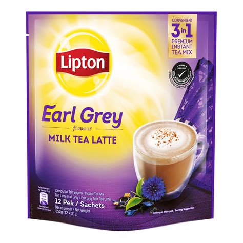 Jual Lipton 3 In 1 Instant Milk Tea Matcha Earl Grey Hazelnut Latte