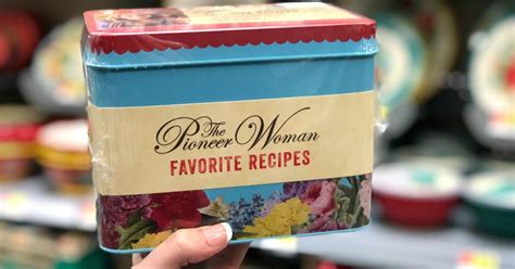 Link in bio to #cookwithree. The Pioneer Woman Favorite Recipes Tin Now Available for ...