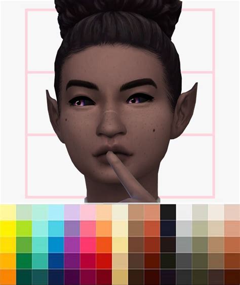 Wms Recolor 12 Qwertysims Specular Fix Of Pixelores Organic Hairline