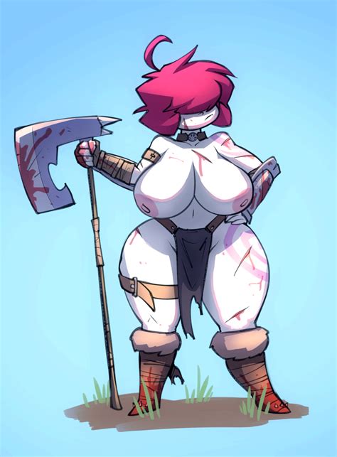 Rule 34 1girls Aged Up Alternate Costume Armwear Axe Barbarian Big Breasts Bigdad Boots