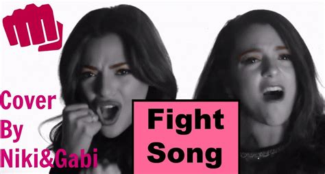 Fight Song Rachel Platten Cover By Niki And Gabi Youtube