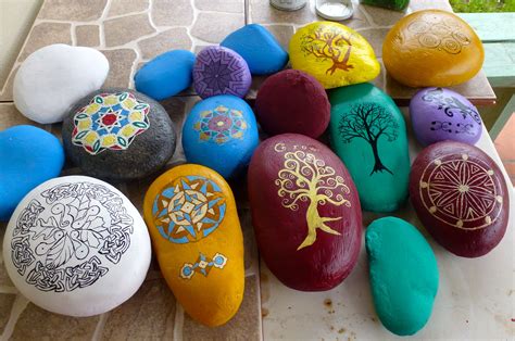 Piedras Pintadas Para Decorar Tu Jardín Painted Stones To Decorate