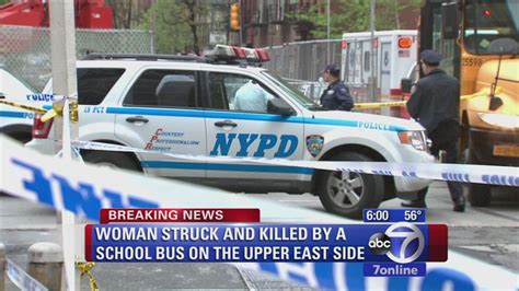 Breaking Woman Struck And Killed On The Upper East Side Abc7 New York
