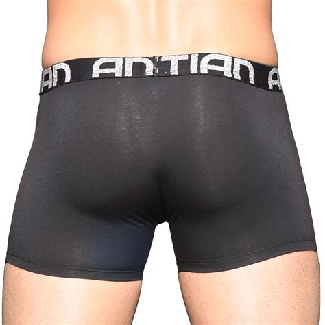 Andrew Christian Almost Naked Bamboo Boxer Briefs Black