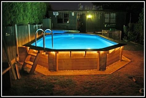 Installation of these kits usually includes excavation, building the pool walls, plumbing the pool, laying the foundation and installing. Above Ground Pool Wood Deck Kits - Decks : Home Decorating ...