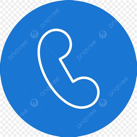 Call Clipart Png Images Call Vector Icon Call Icons Blue Phone Icon