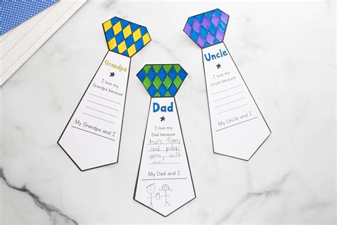 Fathers Day Tie Card The Best Ideas For Kids