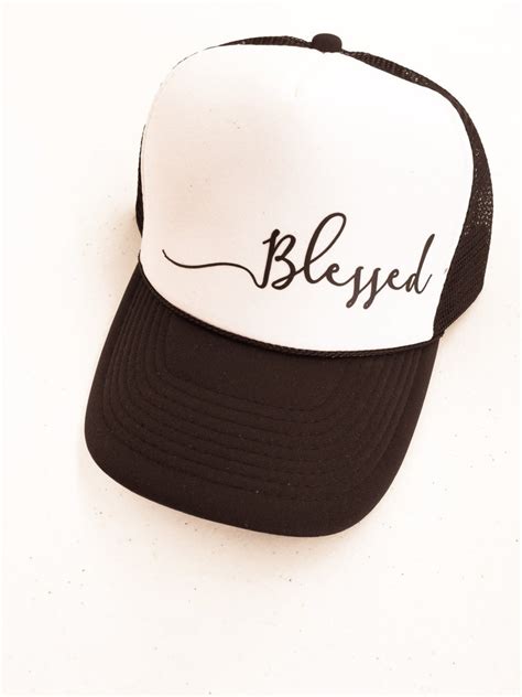 Blessed Adult Trucker Hat Etsy