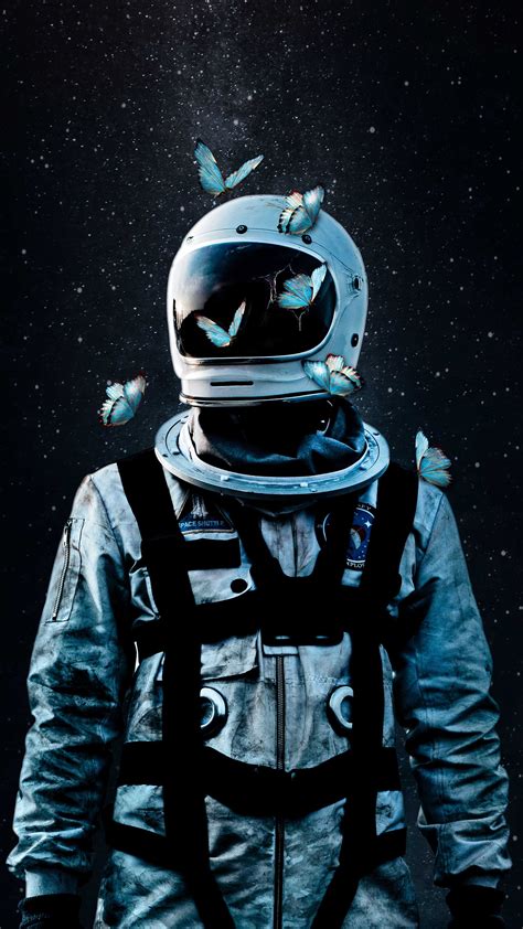 Aesthetic Astronaut Wallpapers Pc Wallpaper Astronaut And Orange Image