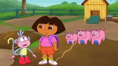 Watch Dora The Explorer Season 1 Episode 6 Three L Il Piggies Full