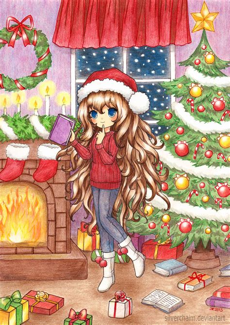 C Christmas Girl By Silverchaim On Deviantart