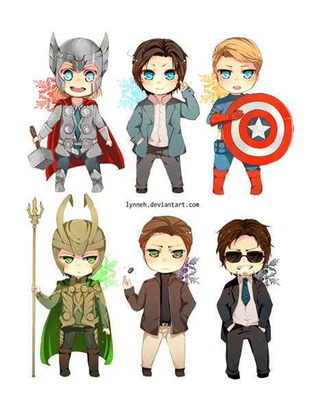 Marvel Chibi By Harleyquinn1103 On Deviantart