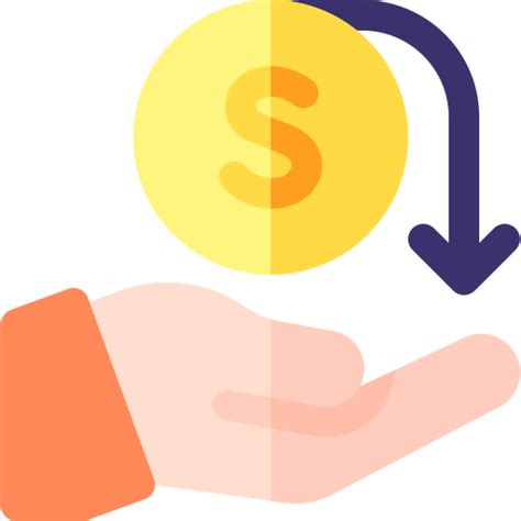 Cash Back Basic Rounded Flat Icon